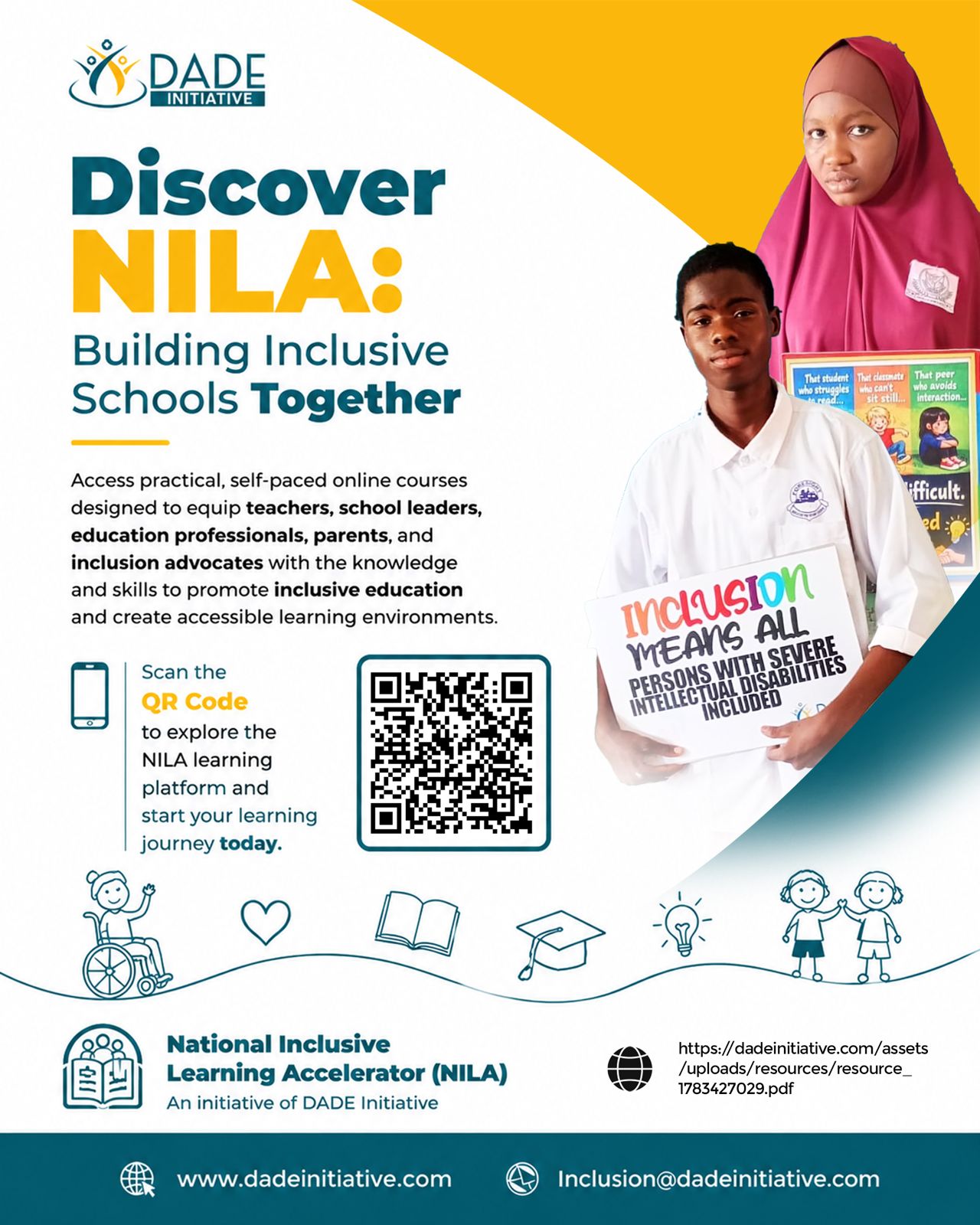 DADE Initiative Officially Launches NILA E-Learning Platform to Advance Inclusive Education