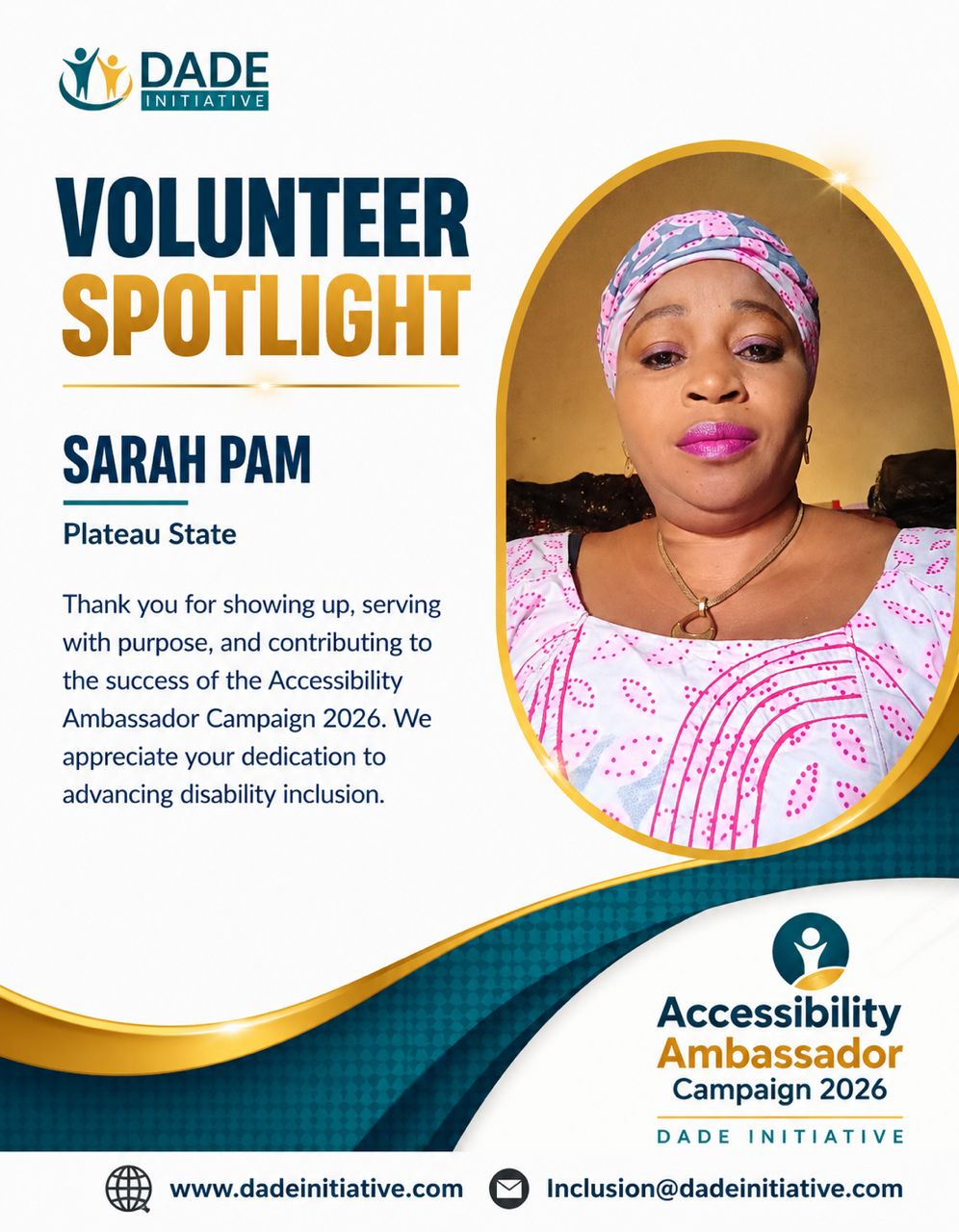 Celebrating the Champions Behind the Impact: DADE Initiative Honors 2026 Accessibility Ambassadors